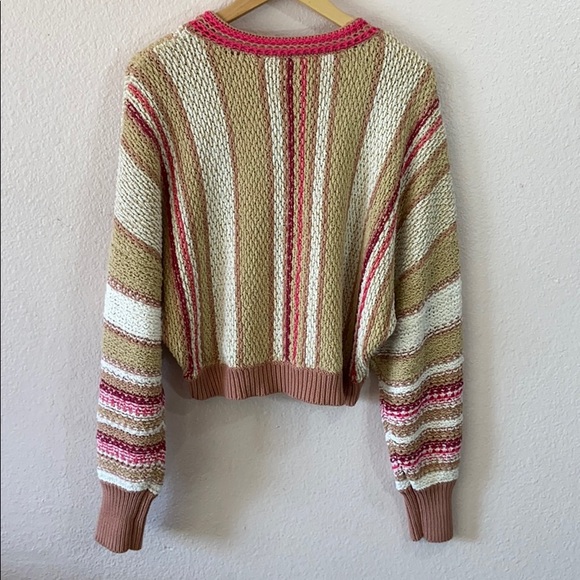 FREE PEOPLE CROPPED SWEATER - Picture 3 of 10